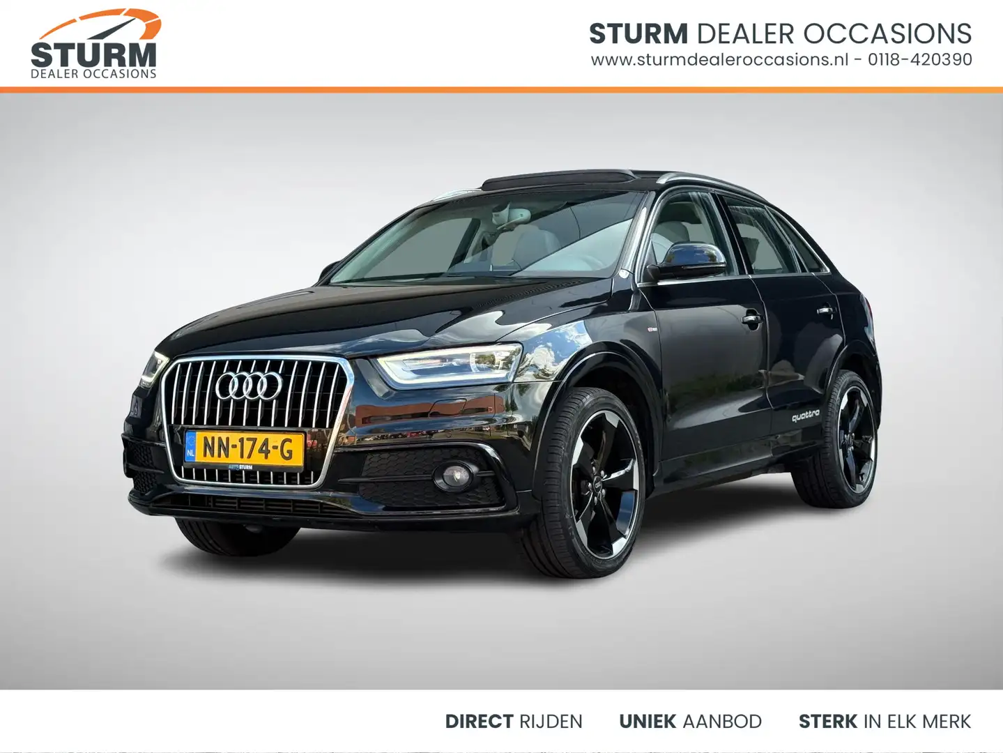Audi Q3 2.0 TFSI quattro Pro Line S Trekhaak, Panoramadak Noir - 1