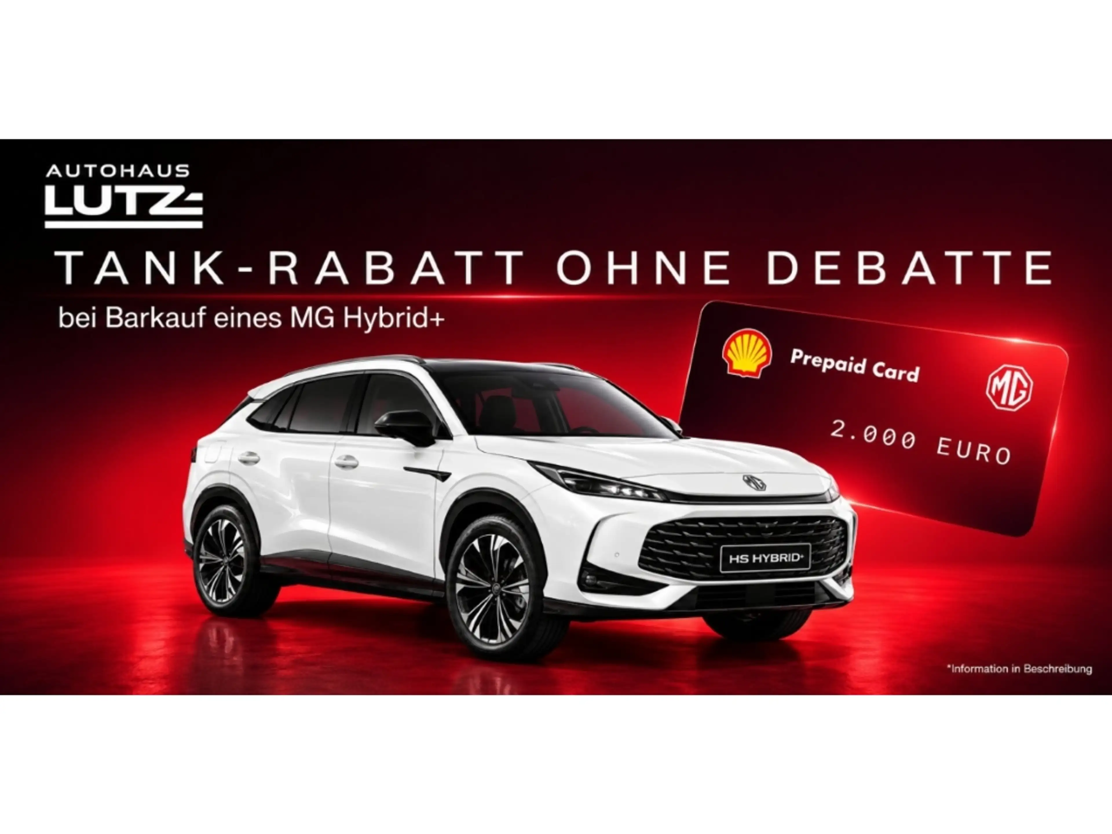 MG HS LUXURY Hybrid+ *Farbe Wählbar* *Sofort Verfügbar !
