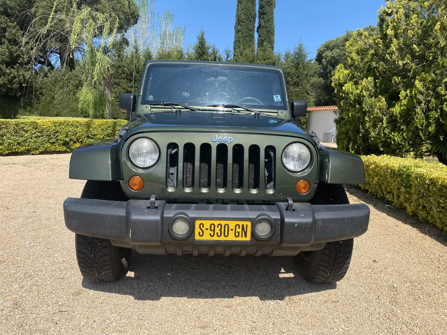 Jeep Wrangler 3.8 V6 High Sport Shara hard top Groen - 2