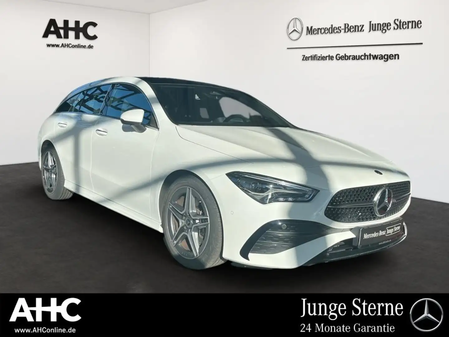 Mercedes-Benz CLA 200 SB AMG AHK Pano Totwi. LED SHZ Sport DAB Weiß - 2