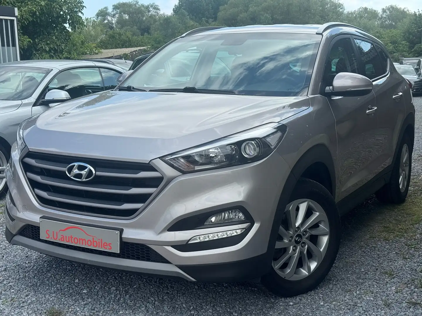 Hyundai TUCSON 1.6 GDi Feel Navi/ Camera/ Clim dig/Jantes/GAR 12M Wit - 1