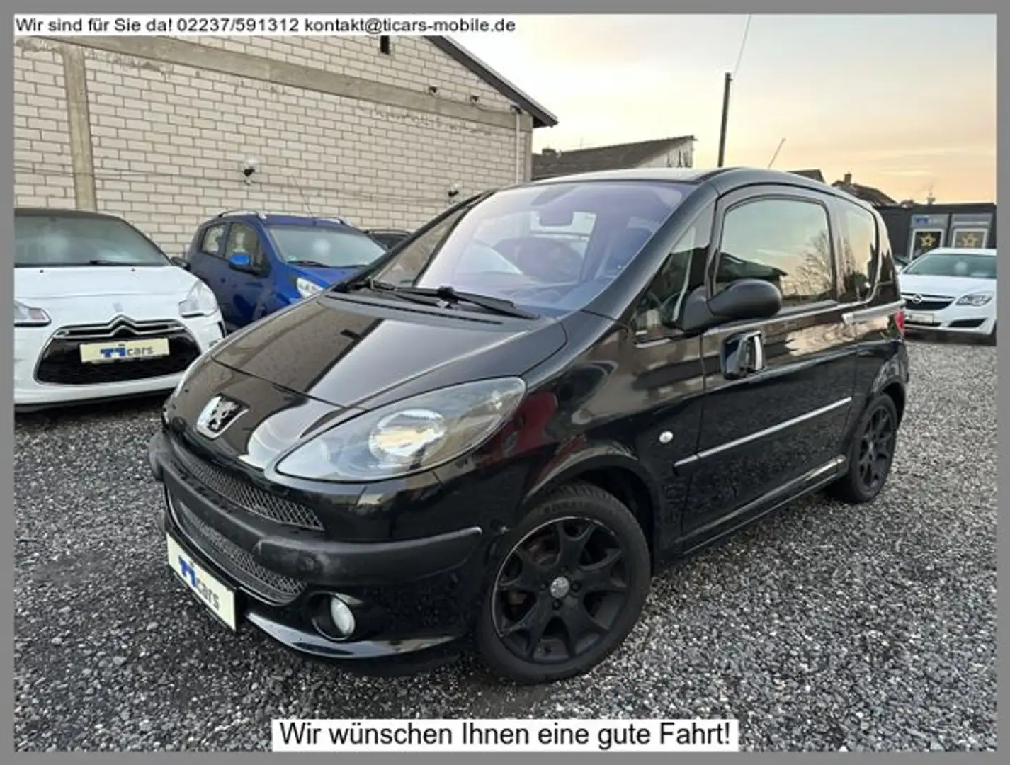 Peugeot 1007 RC-Line *Automatik,E-Türen,Klima,SHZ* Negru - 1