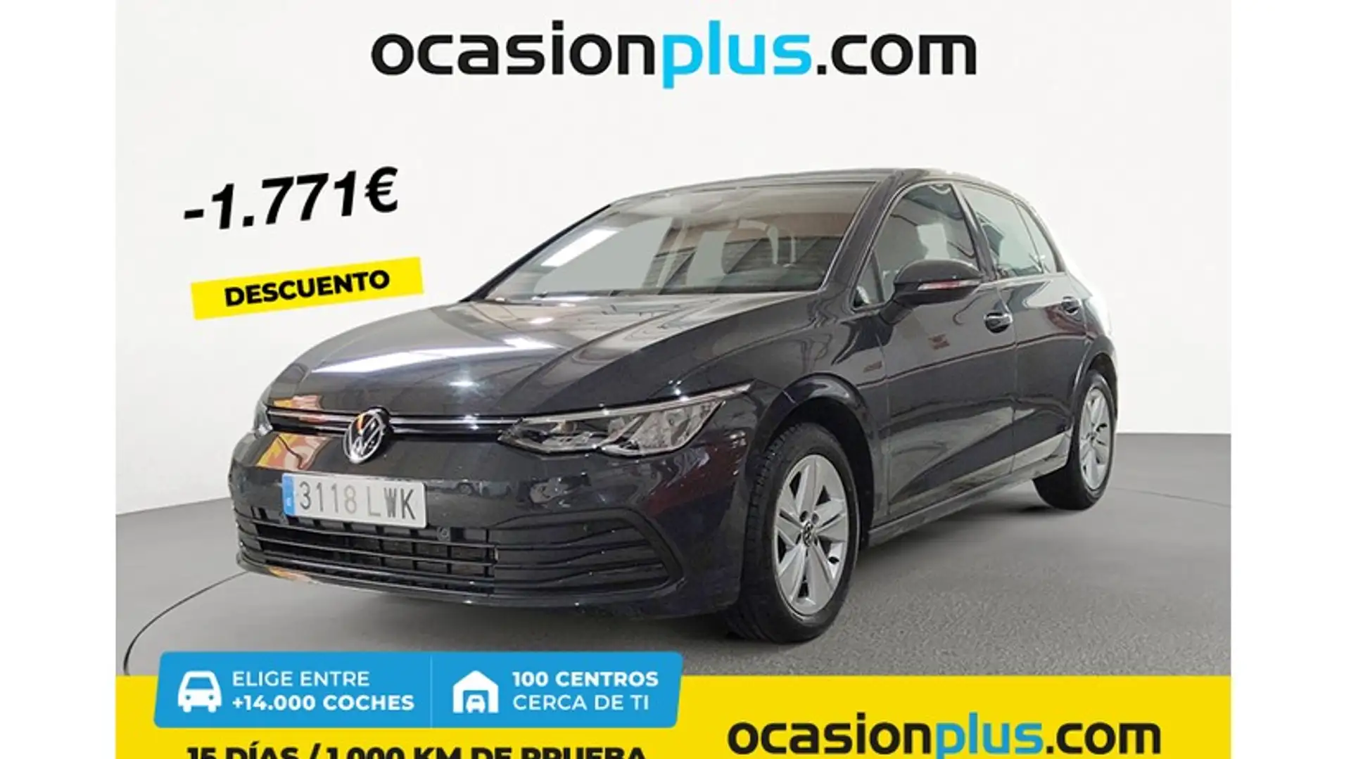 Volkswagen Golf 2.0TDI 85kW Gris - 1
