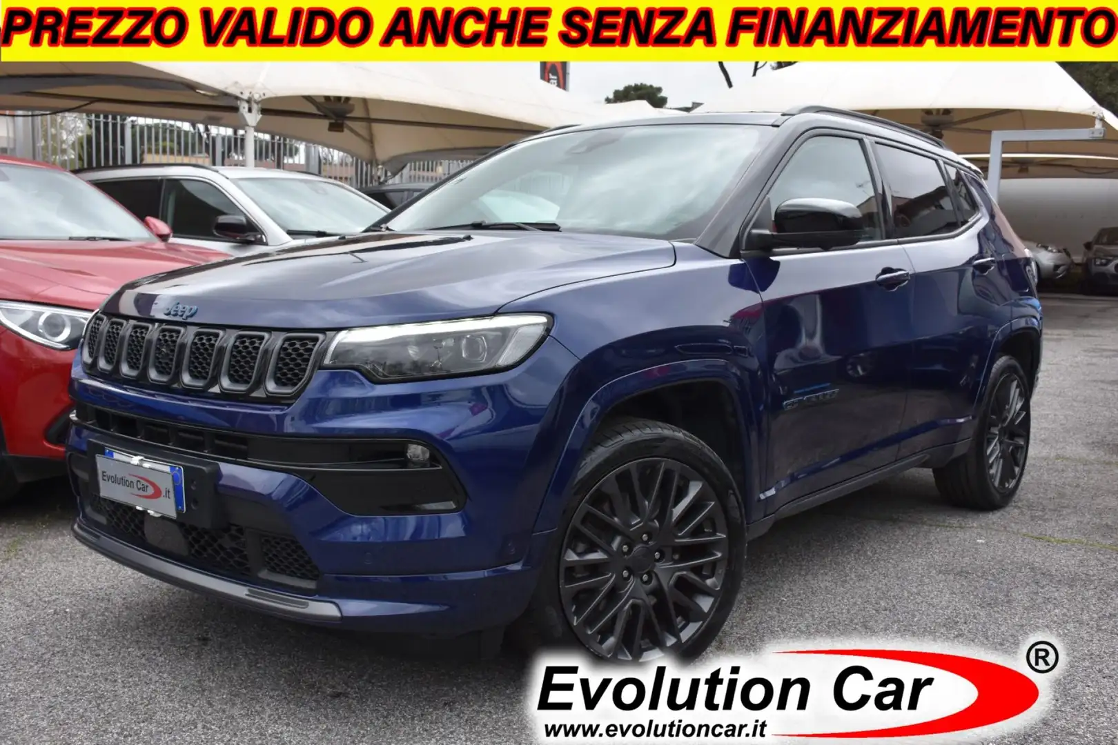 Jeep Compass 1.3 Turbo T4 240 CV PHEV AT6 4xe S Blauw - 1