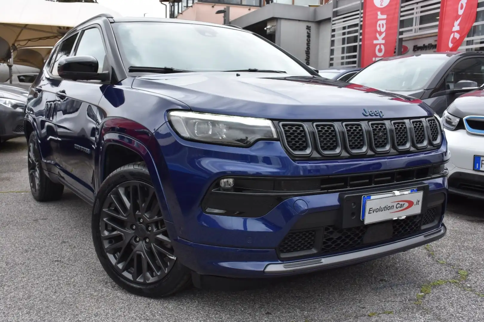 Jeep Compass 1.3 Turbo T4 240 CV PHEV AT6 4xe S Blauw - 2
