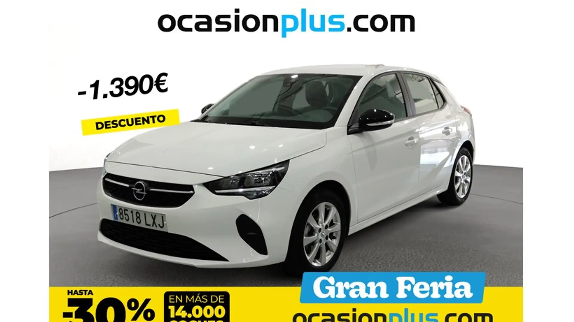 Opel Corsa 1.2 XEL S/S Edition 75 Blanco - 1