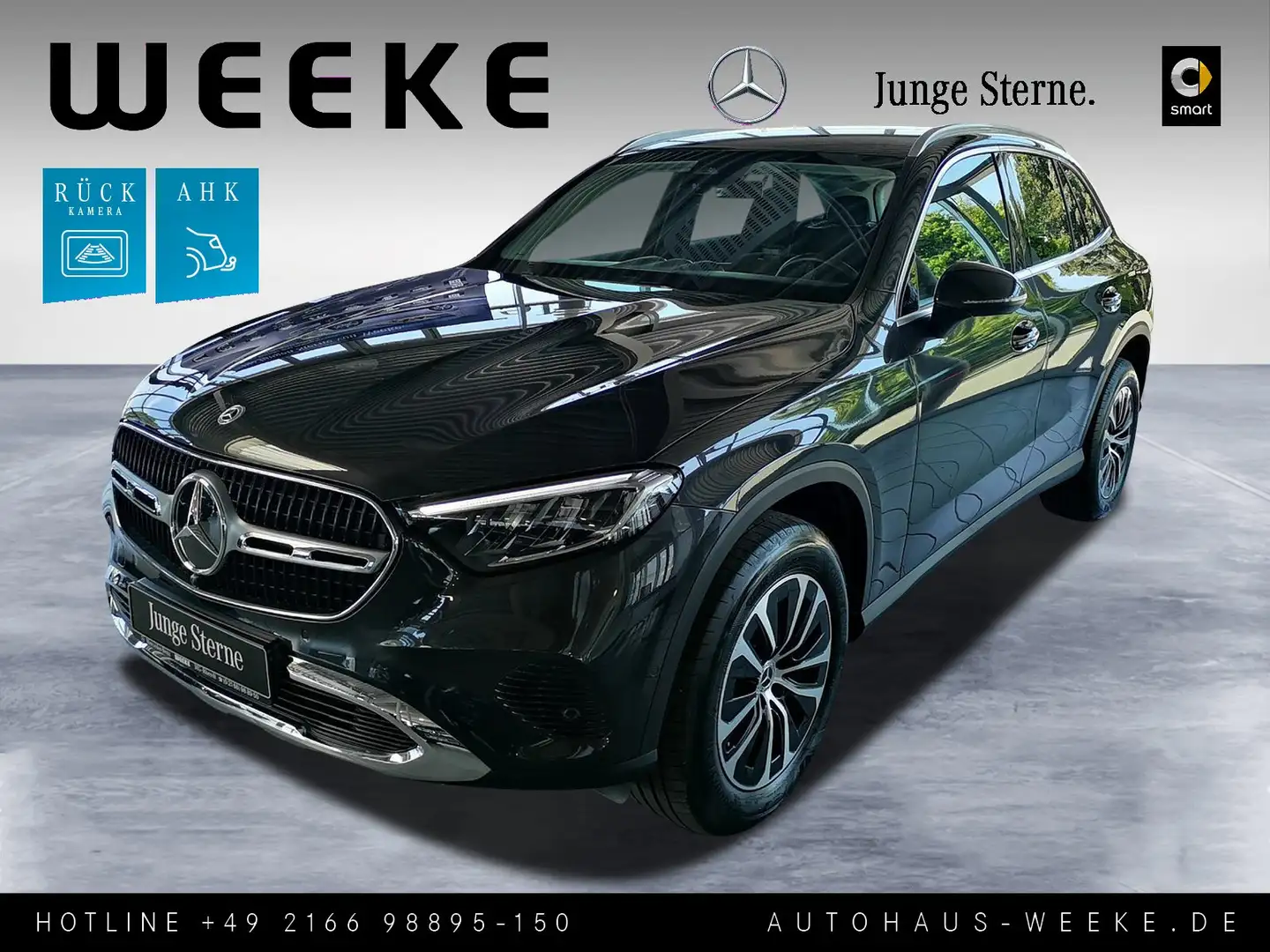 Mercedes-Benz GLC 200 4M Avantgarde Plus+ANHÄNGERKUPPLUNG+OFFR Gris - 1