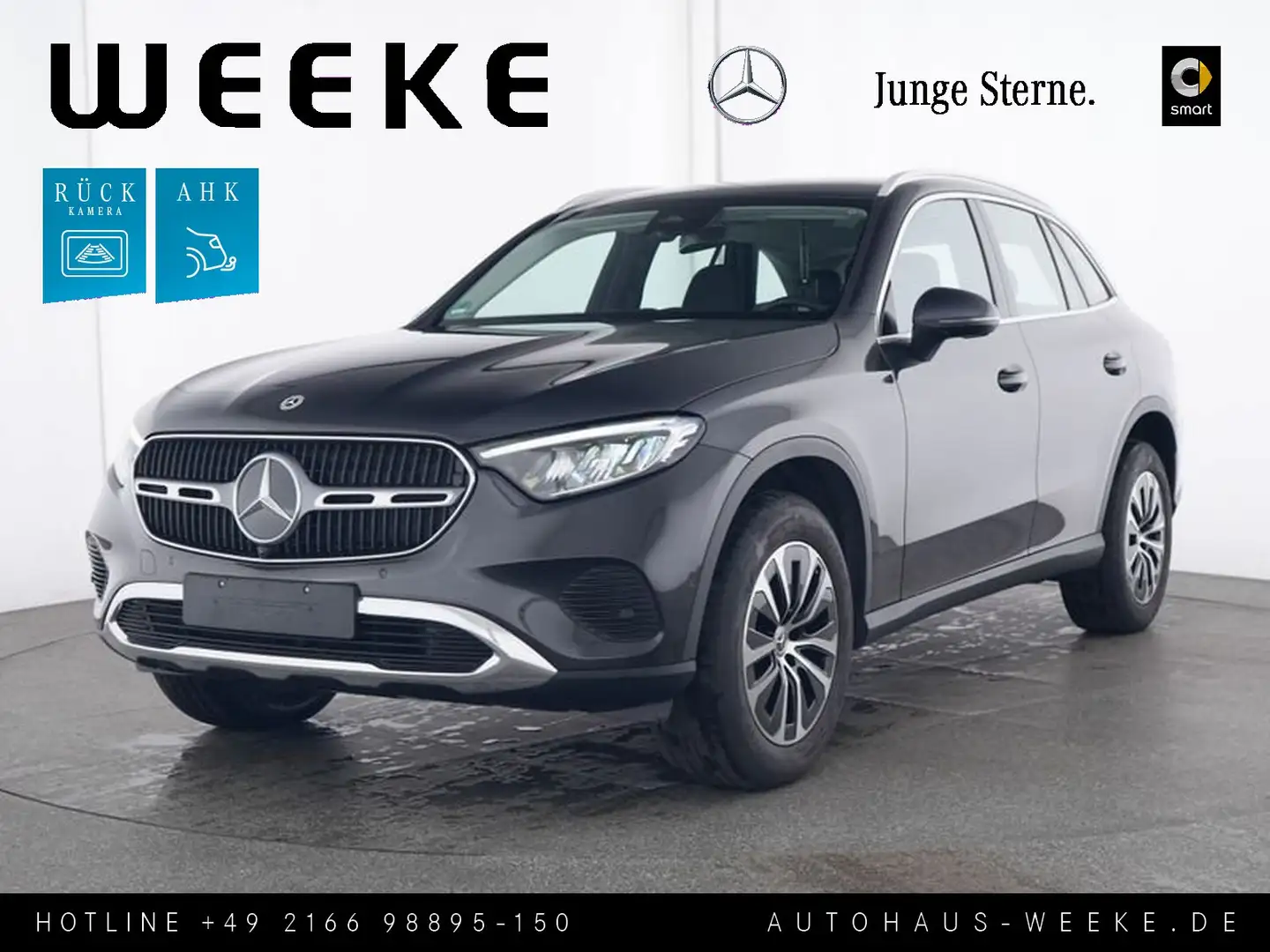 Mercedes-Benz GLC 200 4M Avantgarde Plus+ANHÄNGERKUPPLUNG+OFFR Grau - 1