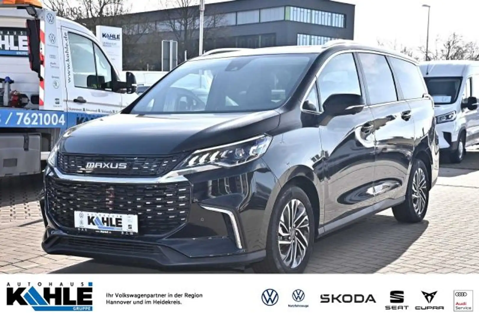 Maxus Euniq 5 Black Pano AHK LED Leder PDC 360 Noir - 1