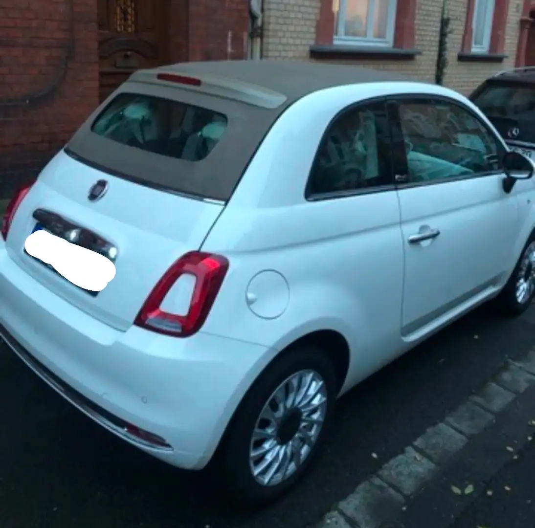 Fiat 500C 500+C+1.2+8VLounge Weiß - 2