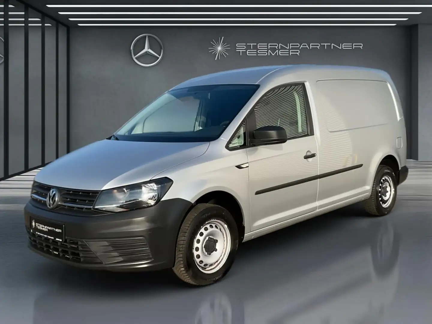Volkswagen Caddy Kasten 2.0 TDI +StHz+KAMERA+AHK+NAVI+Leder Silber - 2