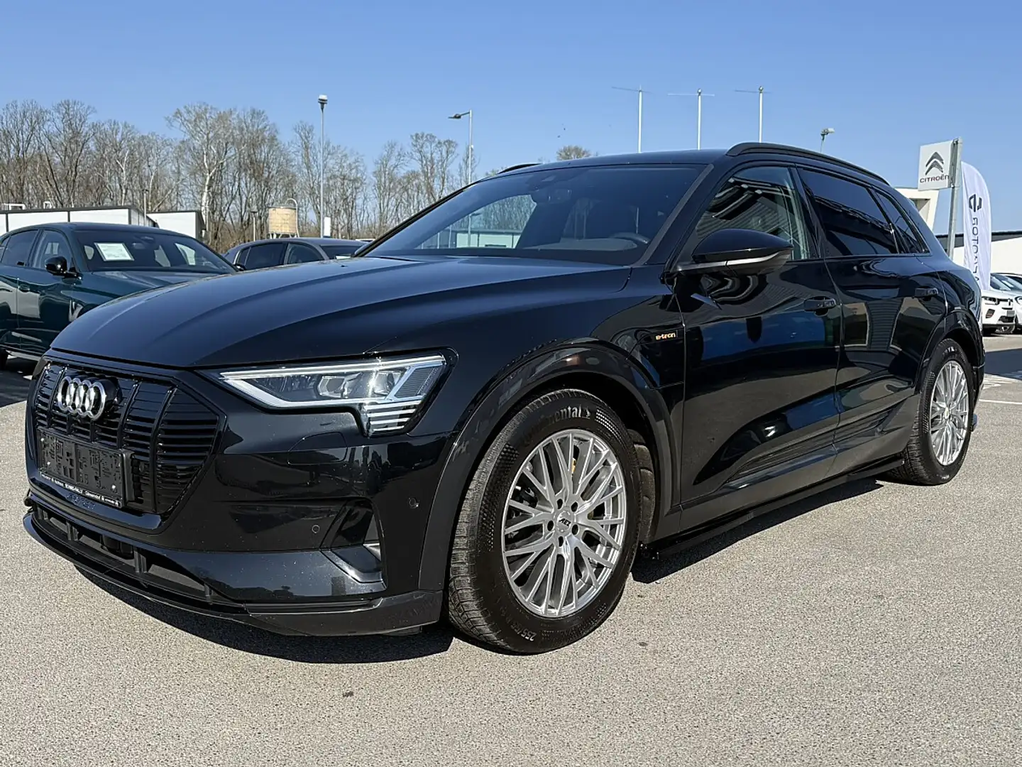 Audi e-tron 55 quattro 95kWh Advanced Schwarz - 2