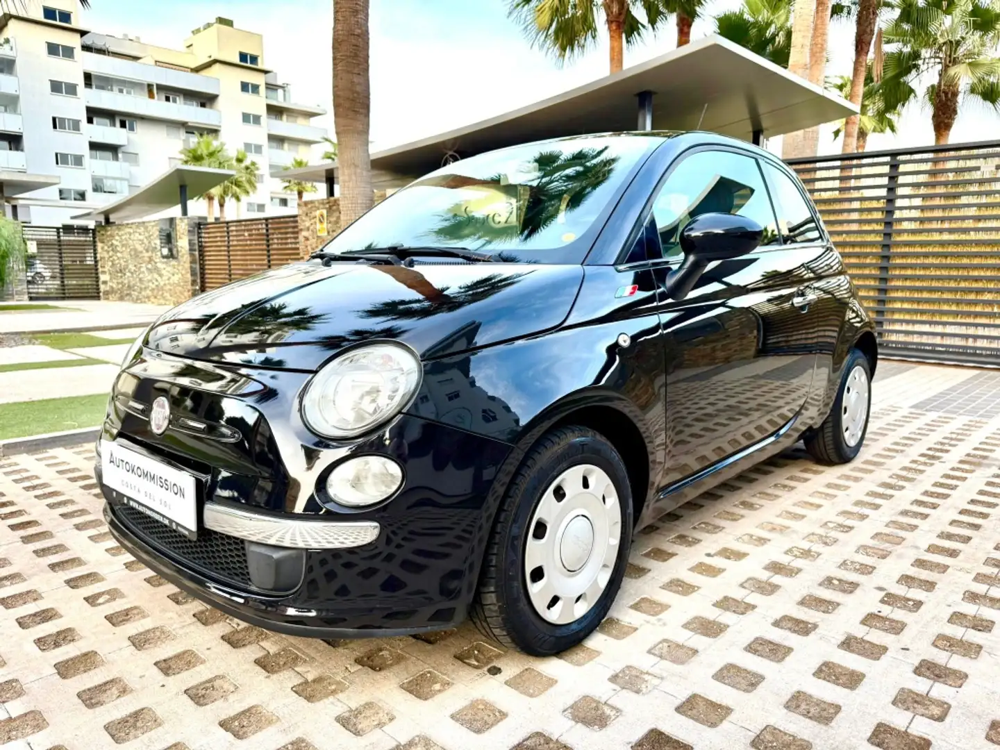 Fiat 500 1.2 Lounge Negro - 1