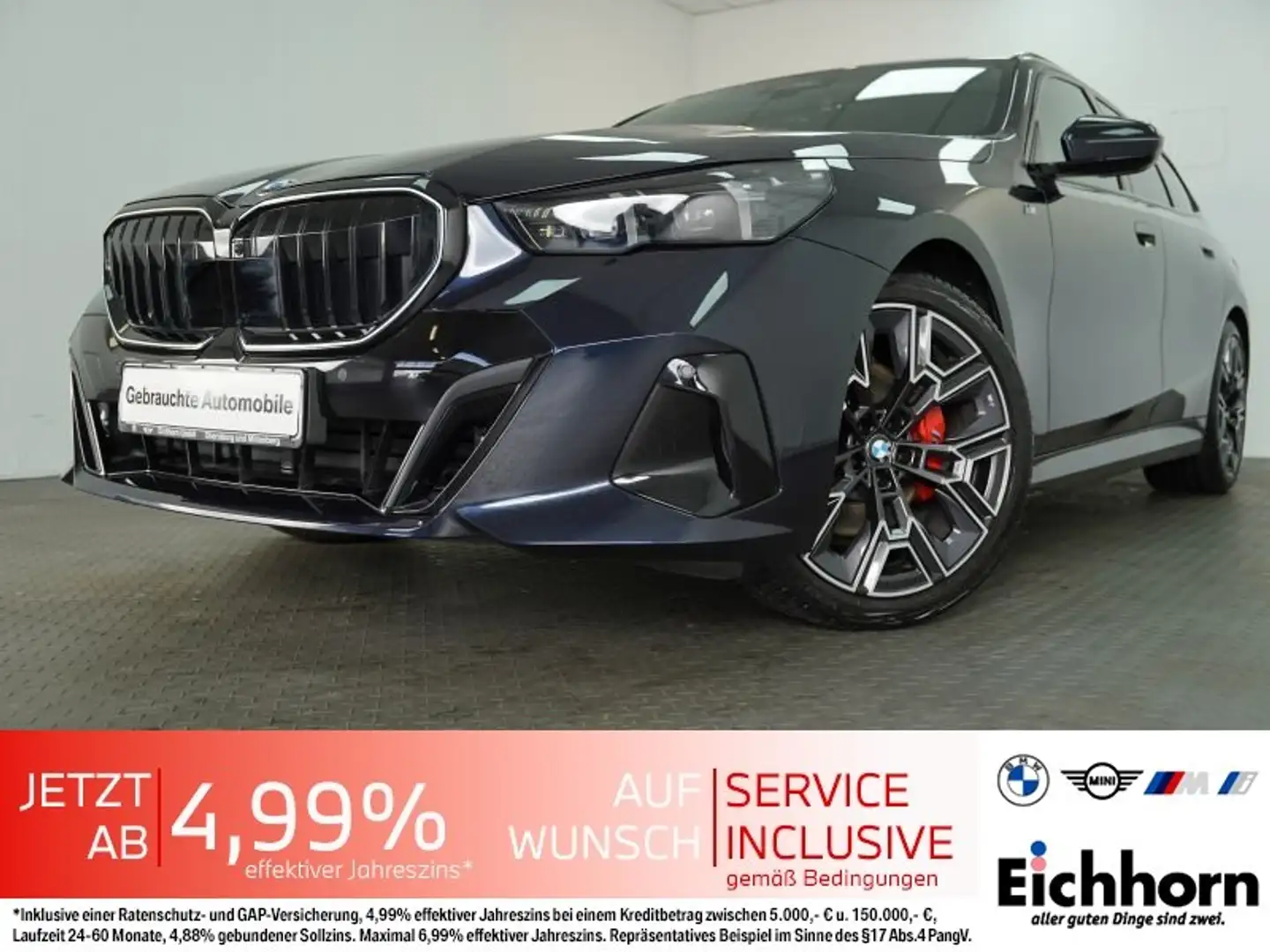 BMW 520 d Touring M Sportpaket Pro *AHK.H&K HiFi.RFK* Schwarz - 1