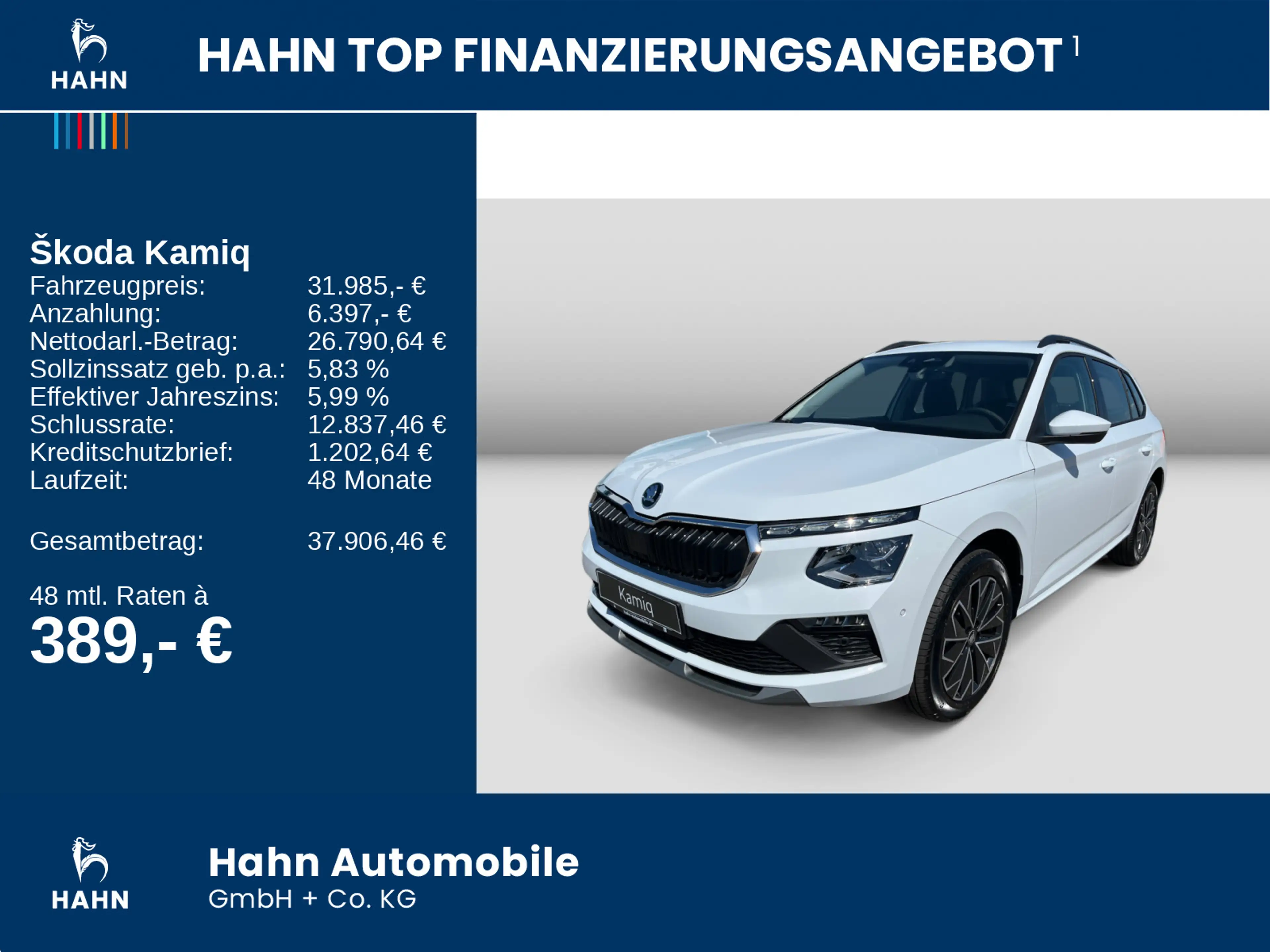 Skoda Kamiq Balance DSG 115 PS AHK Navi PDC Kam Assist — photo 2