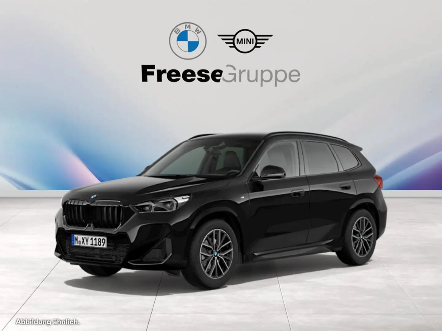 BMW X1 sDrive18d M Sportpaket Head-Up DAB LED RFK Schwarz - 1