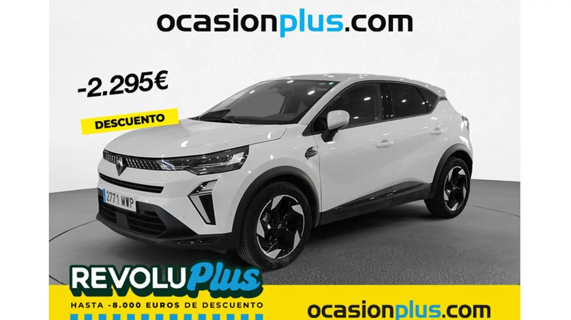 Renault Captur TCe GPF Micro Híbrido Techno 103kW Blanco - 1