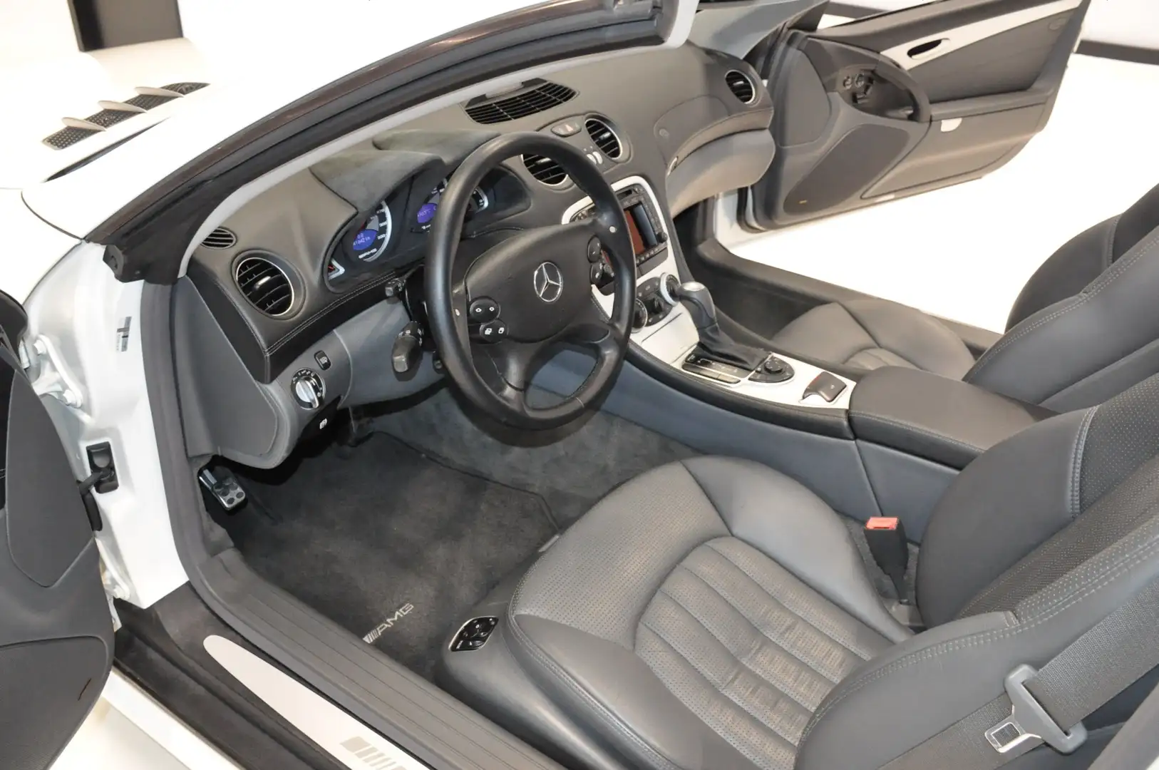Mercedes-Benz SL 55 AMG Roadster R230 origineel 41.842 km Blanc - 2