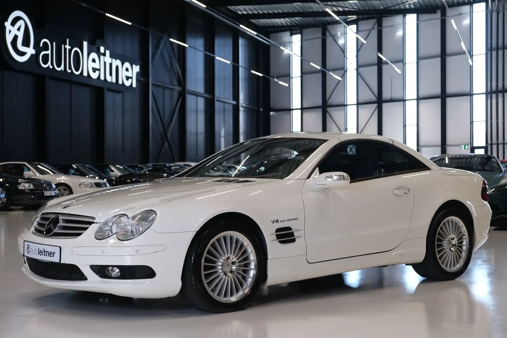 Mercedes-Benz SL 55 AMG Roadster R230 origineel 41.842 km Blanc - 1
