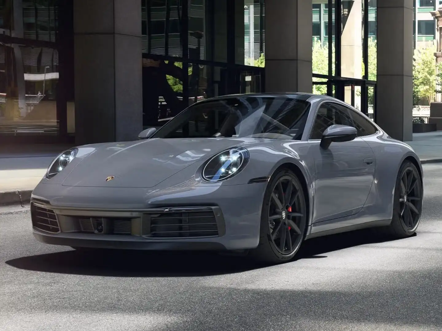 Porsche 992 coupe 3.0 carrera s auto Gris - 1