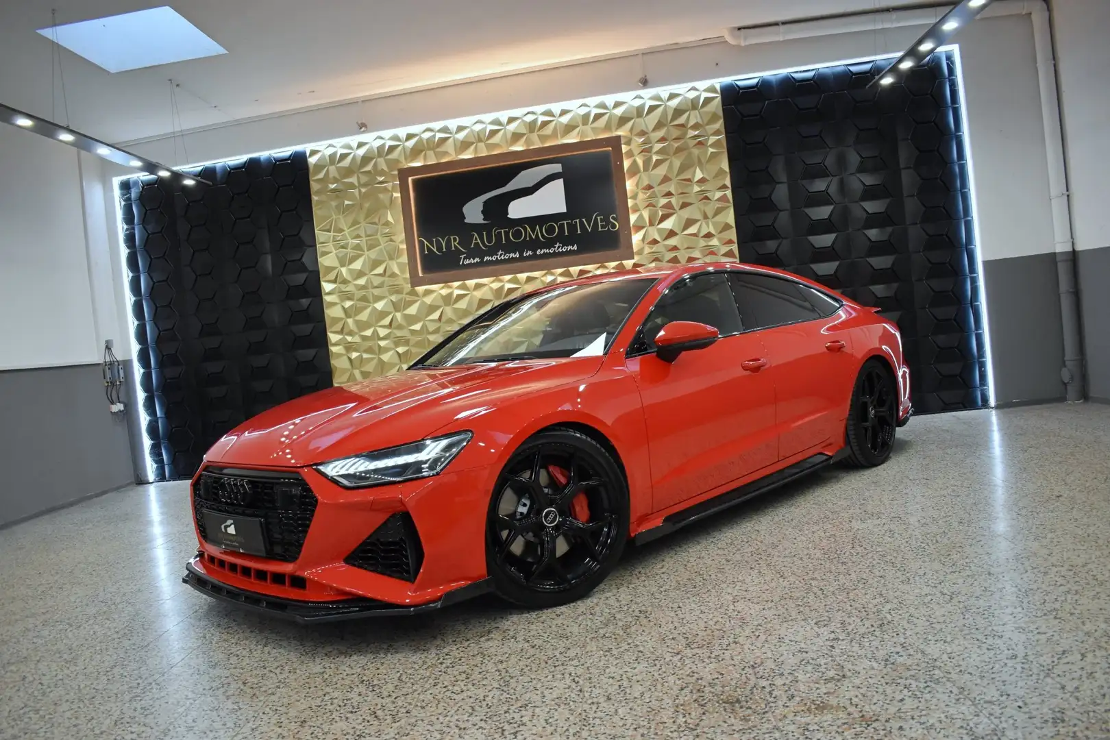 Audi A7 55 TFSI quattro RS7 LOOK, WENIG KM, MATRIX, LUFT Rot - 1