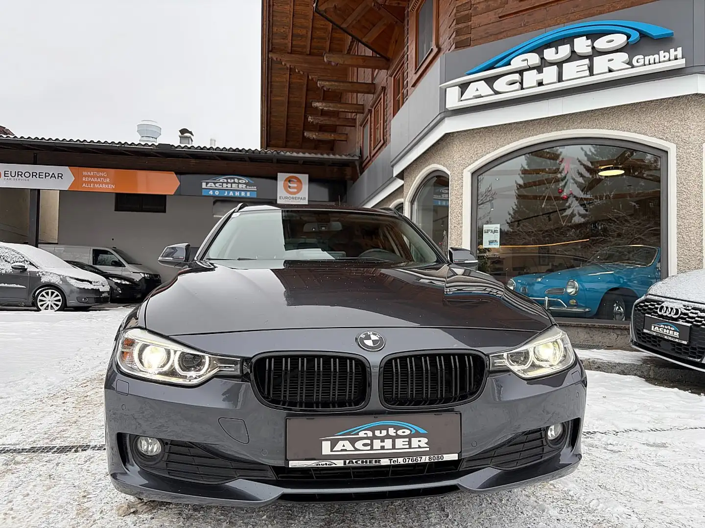 BMW 318 d Touring Österreich-Paket Grau - 2