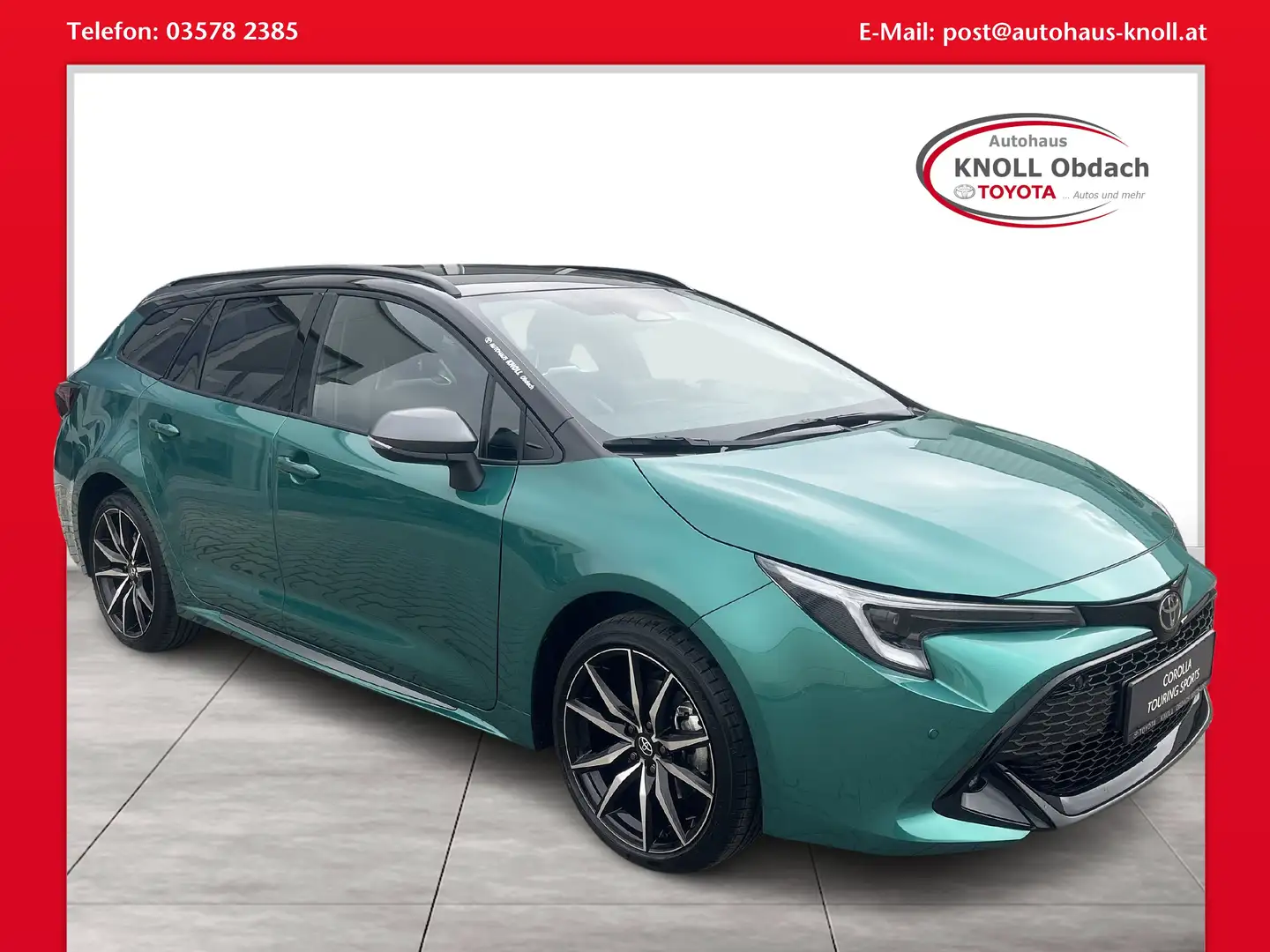 Toyota Corolla Touring Sports 2,0 Hybrid GR Sport Easyleasing ink Grün - 1