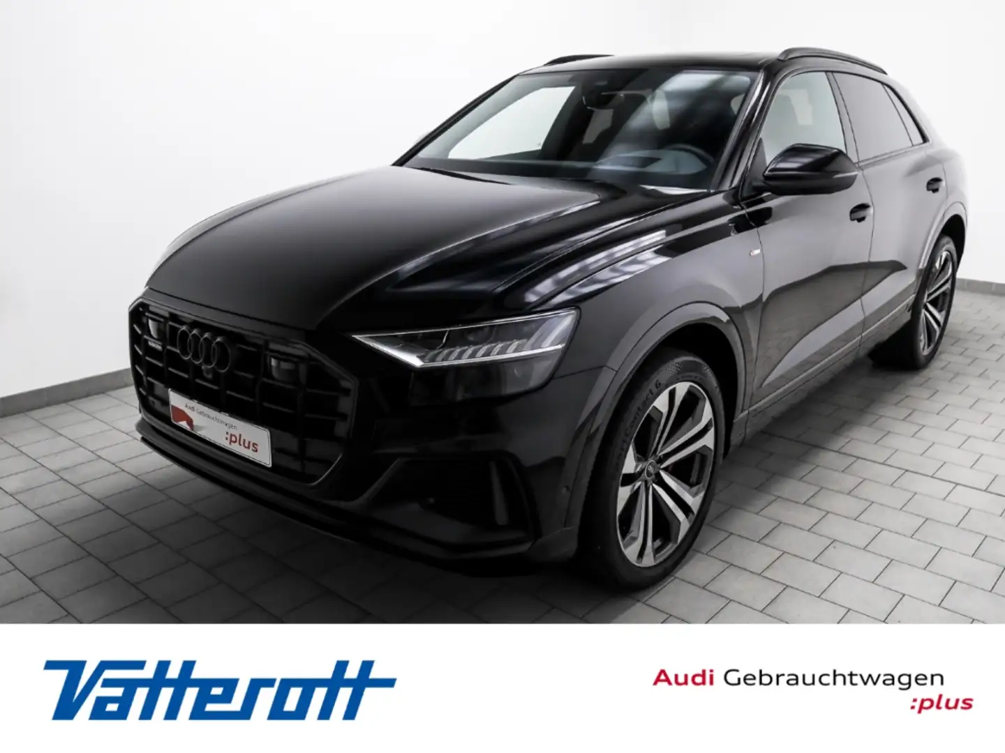 Audi Q8 50 TDI quattro S line Edition Raute AHK Pano Schwarz - 1