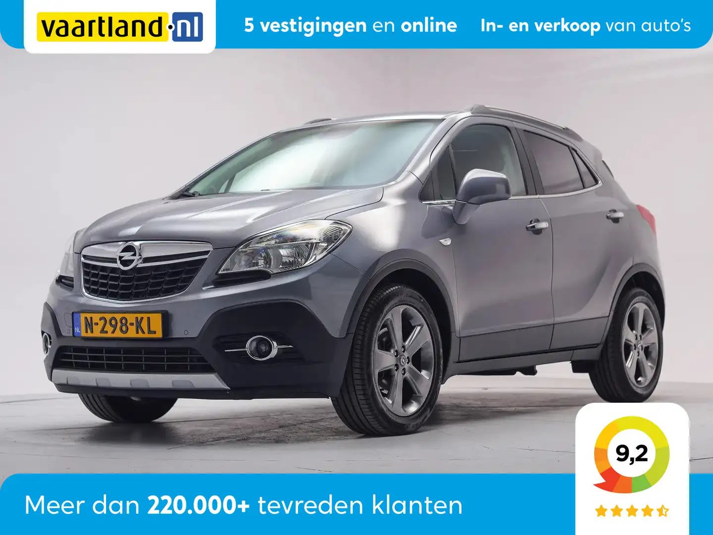 Opel Mokka 1.4 Turbo Cosma [ Navi Cruise control Trekhaak ] Gris - 1