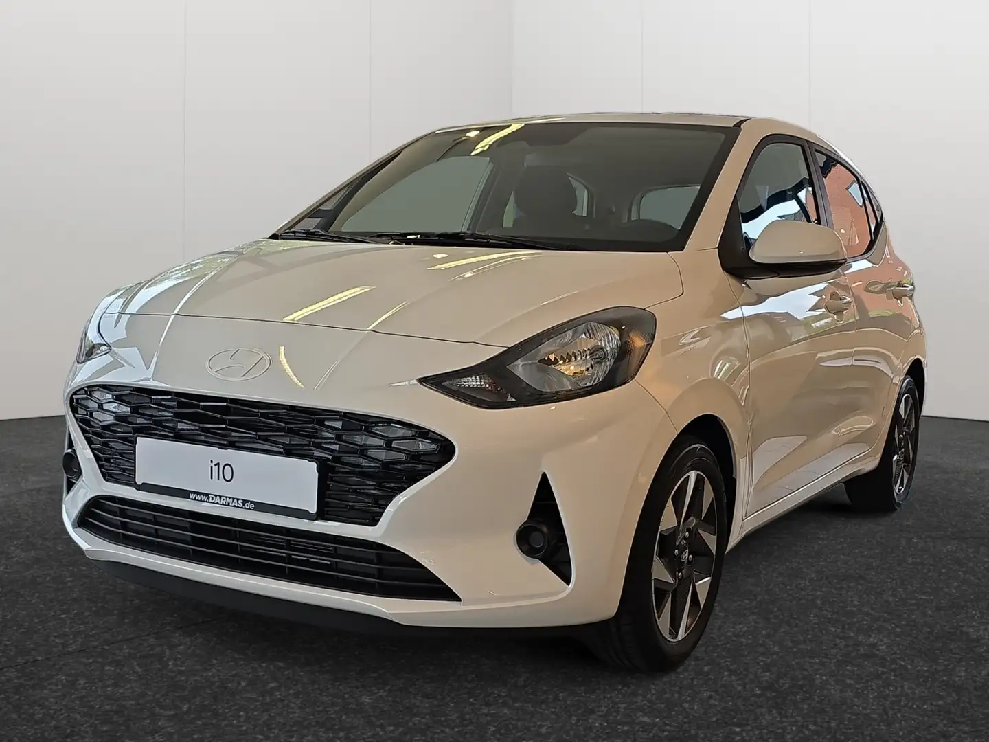 Hyundai i10 i10 NEUES Modell MY25 1.0 Trend Klimaaut. Navi Wit - 1