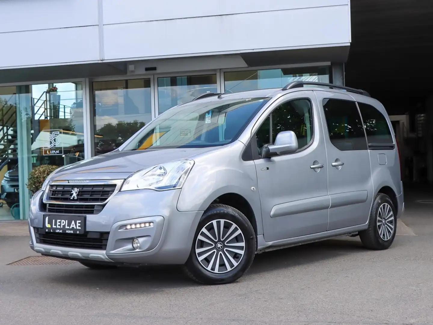 Peugeot Partner STYLE 1.6D AIRCO|SENS A.|CRUISE CONTROL|GARANTIE Argent - 2
