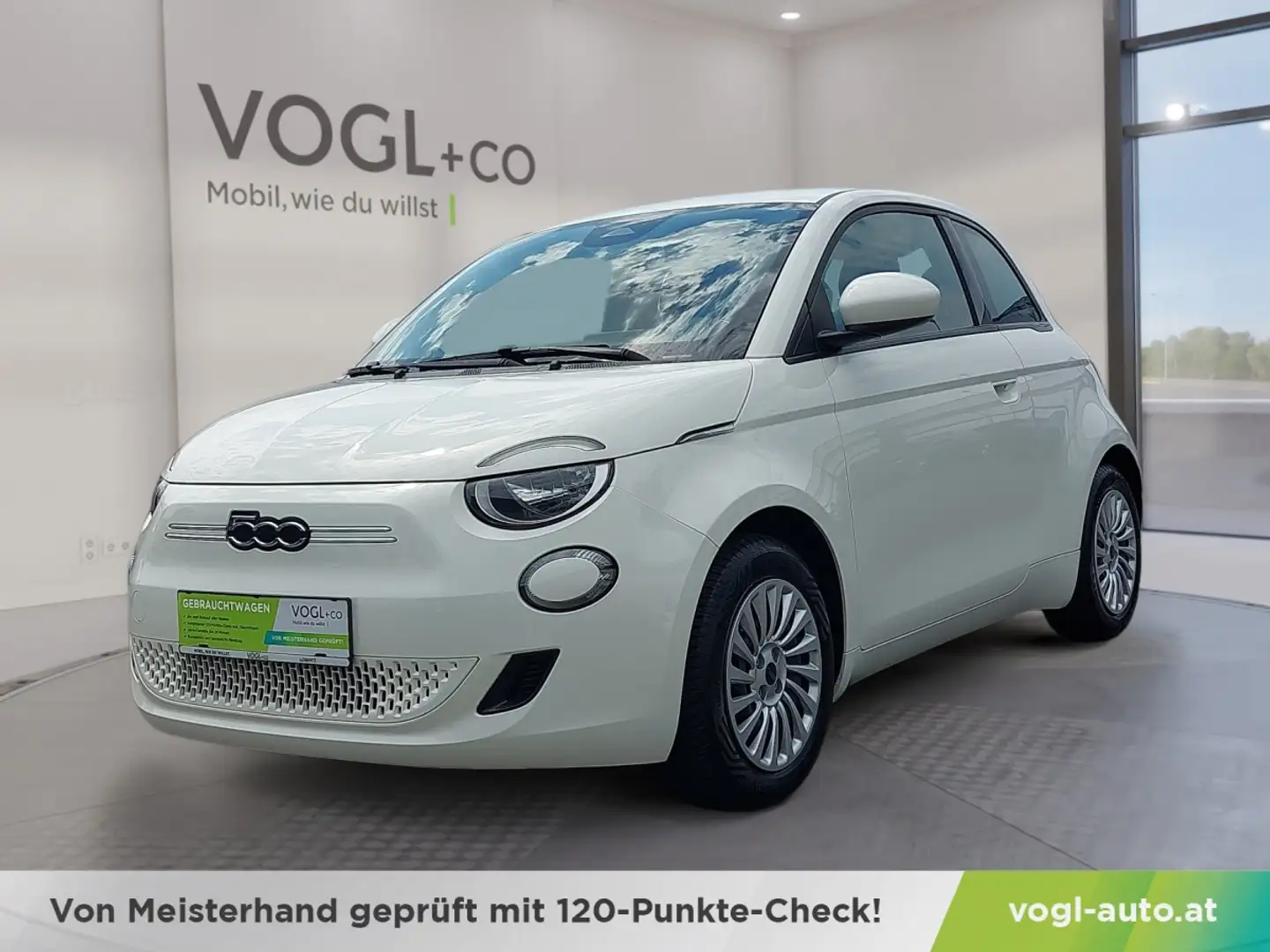 Fiat 500e 42kWh Weiß - 1