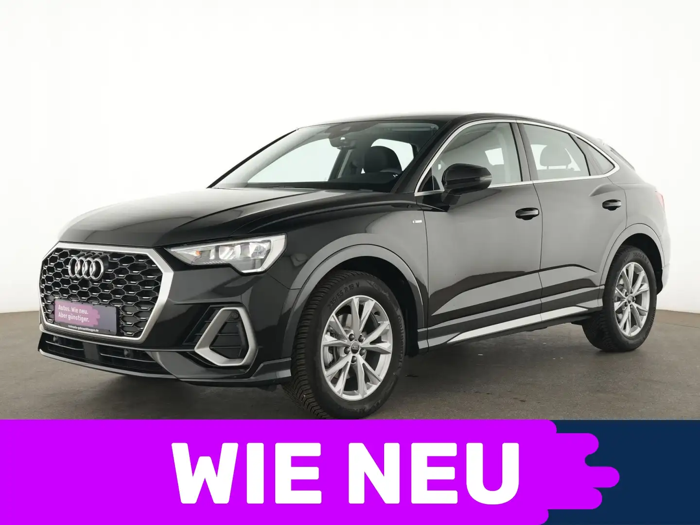 Audi Q3 Sportback S-Line Rückfahrkamera|Tempomat|LED Schwarz - 1