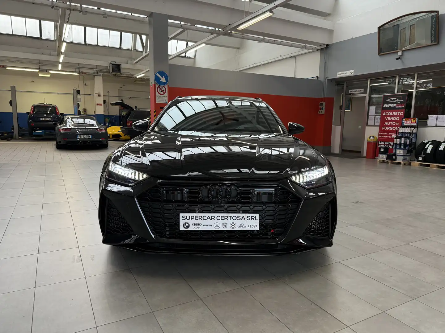 Audi RS6 Avant 4.0 mhev quattro tiptronic officiale it Nero - 2