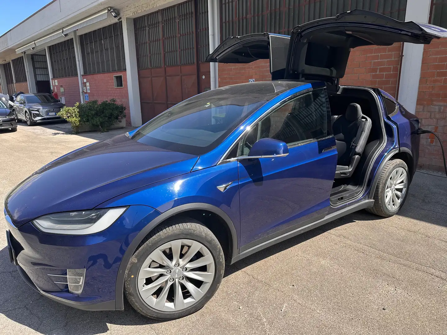 Tesla Model X Model X Long Range Plus awd Azul - 1