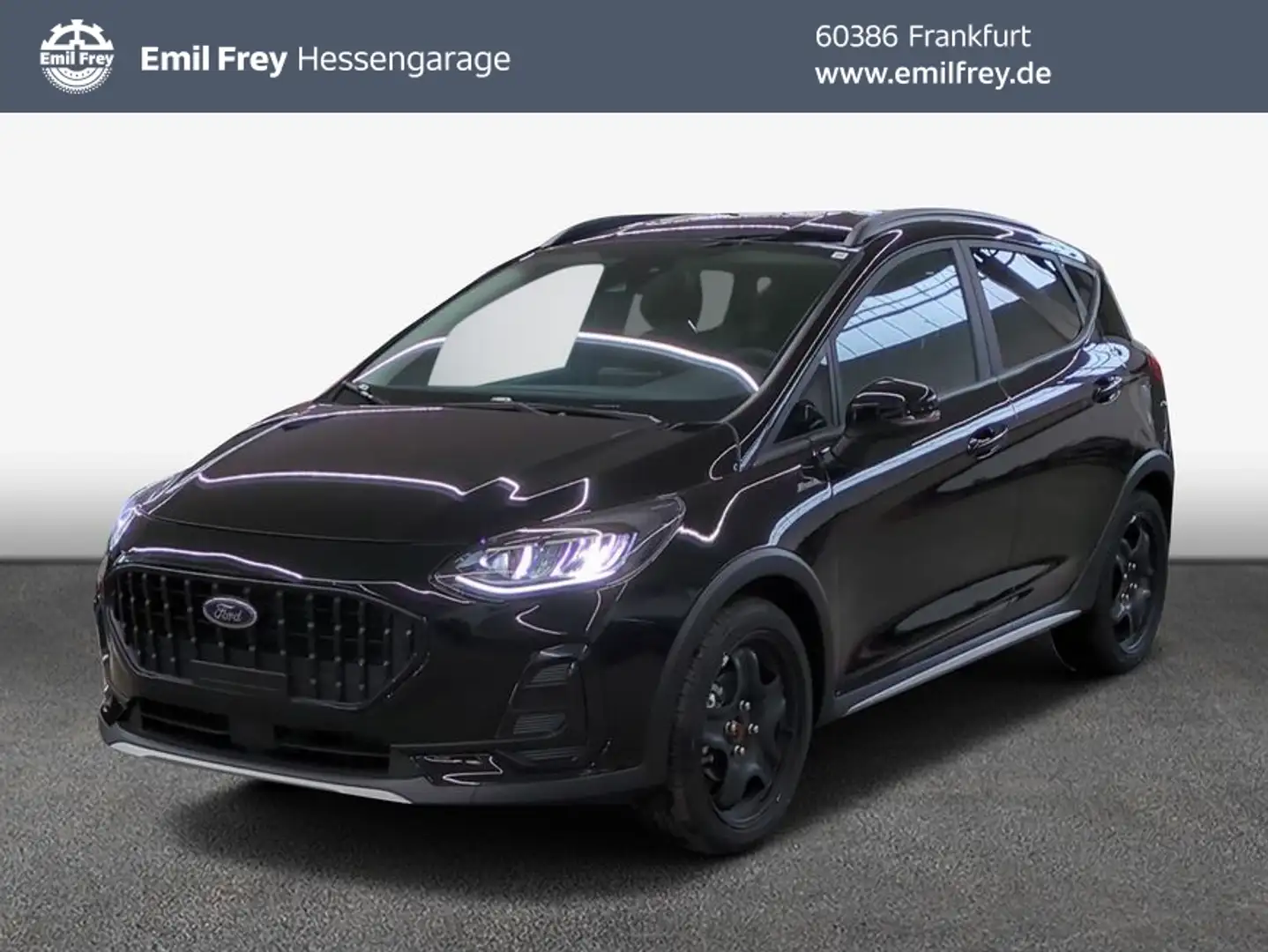 Ford Fiesta 1.0 EcoBoost Hybrid S&S ACTIVE Schwarz - 1