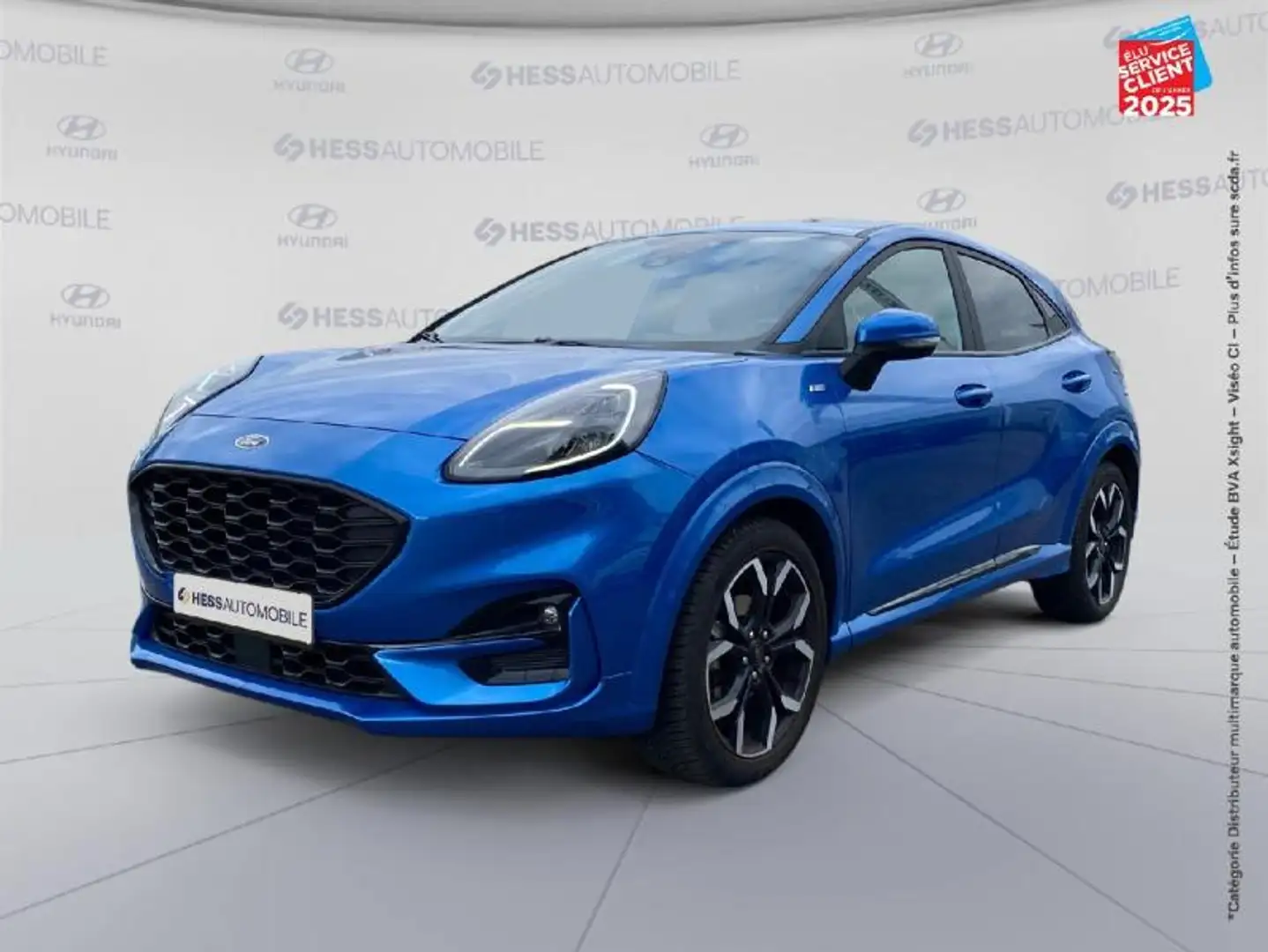 Ford Puma 1.0 EcoBoost 125ch mHEV ST-Line Bleu - 1