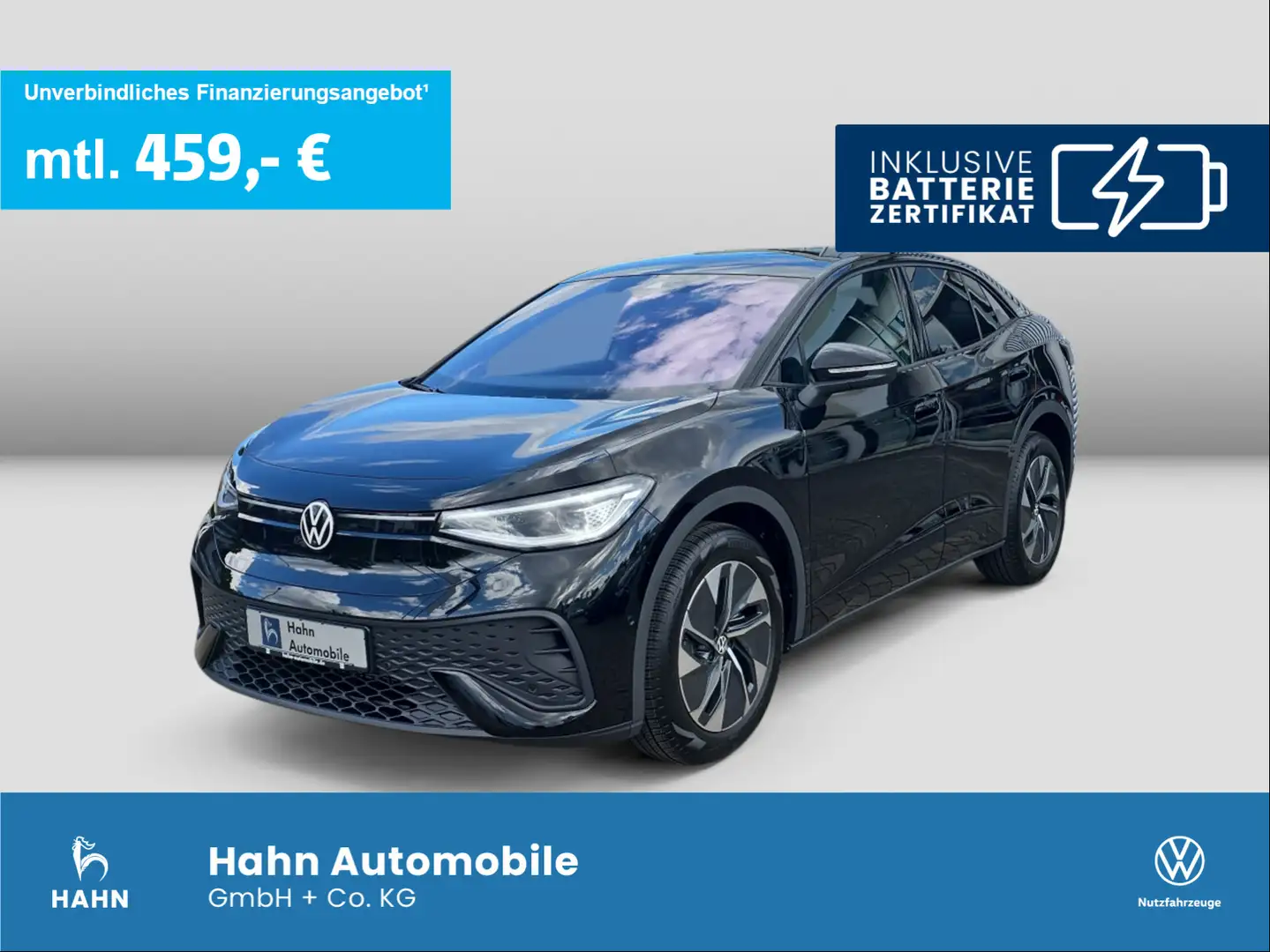 Volkswagen ID.5 Pure GOAL 170 PS 52 kWh AHK Ganzjahresreife Schwarz - 1