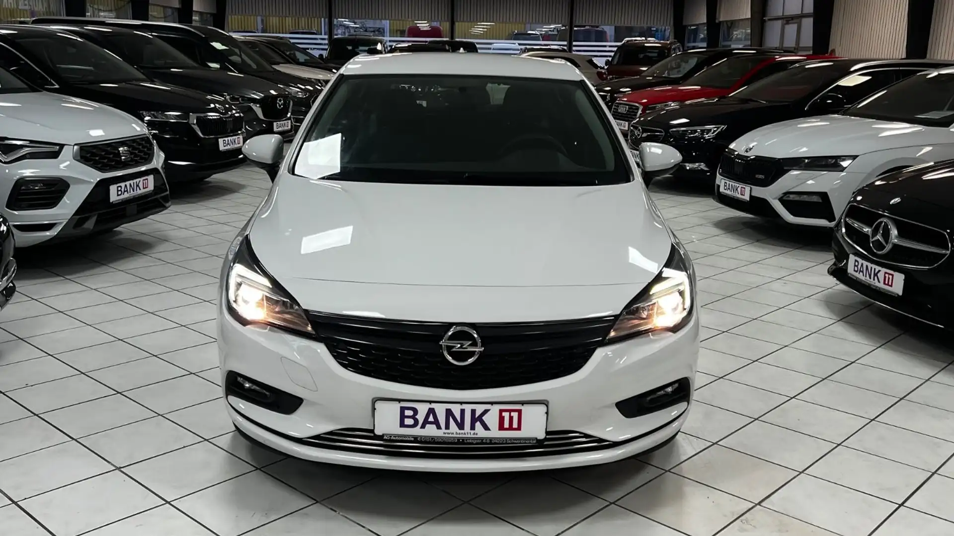 Opel Astra K Lim. 5-trg. Selection TÜV neu&Garantie Blanc - 1