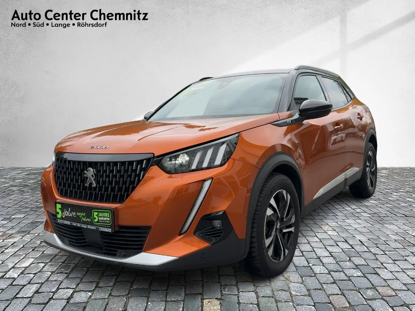 Peugeot 2008 BlueHDi AT8 GT LED/Navi/Pano/Kamera/AHK Naranja - 2