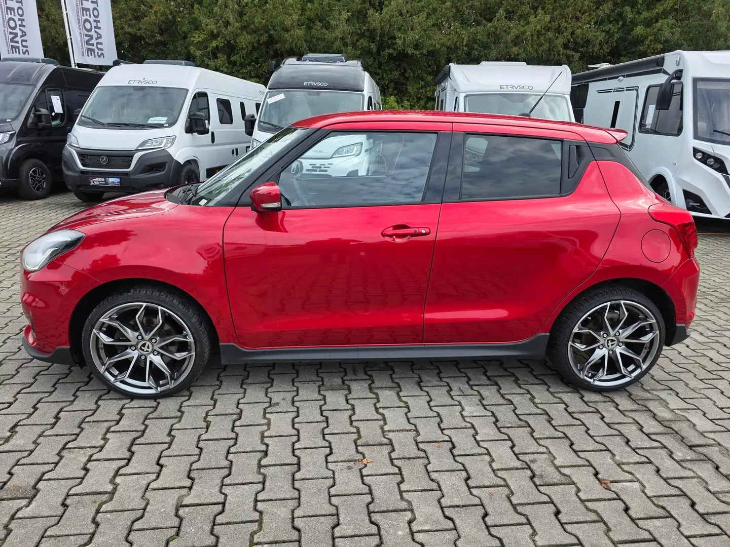 Suzuki Swift Swift Sport 1.4 140 PS | Standheizung | SKR+WKR Rood - 2