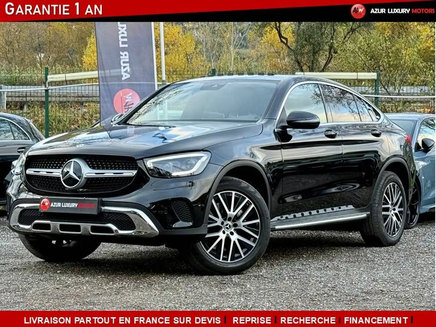 Mercedes-Benz GLC 300 Coupe 300 DE 306 AVANTGARDE LINE Noir - 1