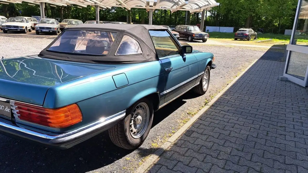 Mercedes-Benz SL 450 Petrol / Dattel, foto 3