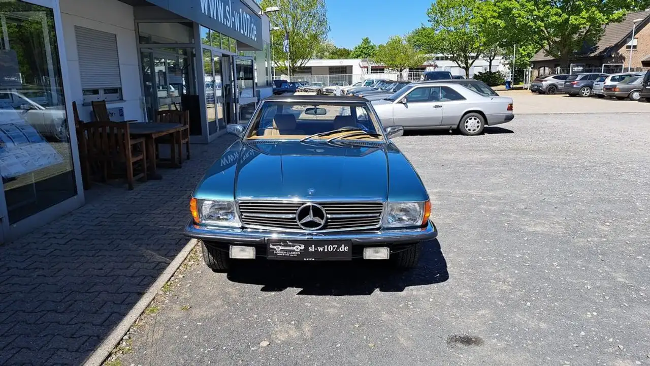 Mercedes-Benz SL 450 Petrol / Dattel, foto 4