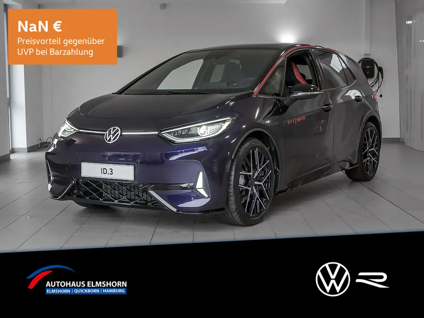 Volkswagen ID.3 GTX Performance FIRE+ICE 240 kW 326 PS 79 kWh 1-Gang-Automatik Mauve - 1