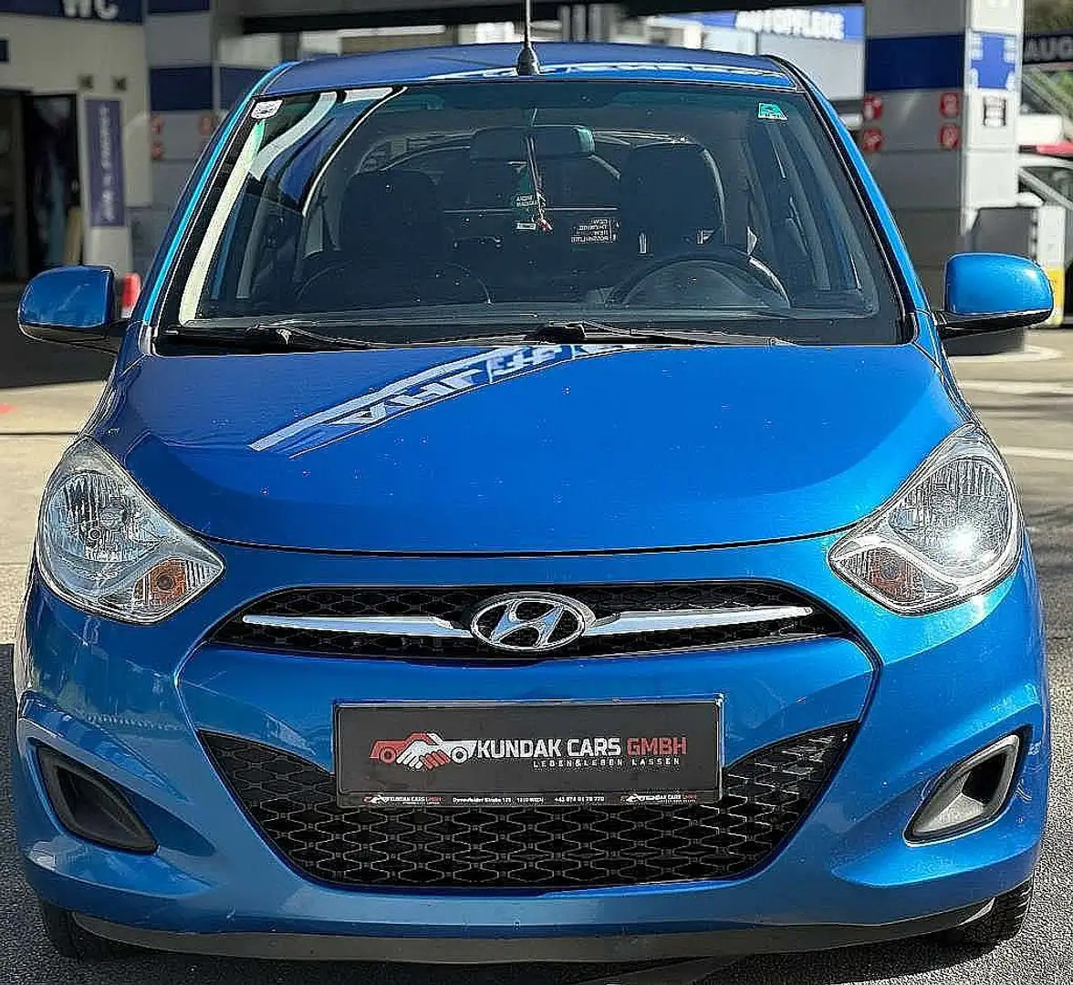 Hyundai i10 1,1 Comfort Azul - 2