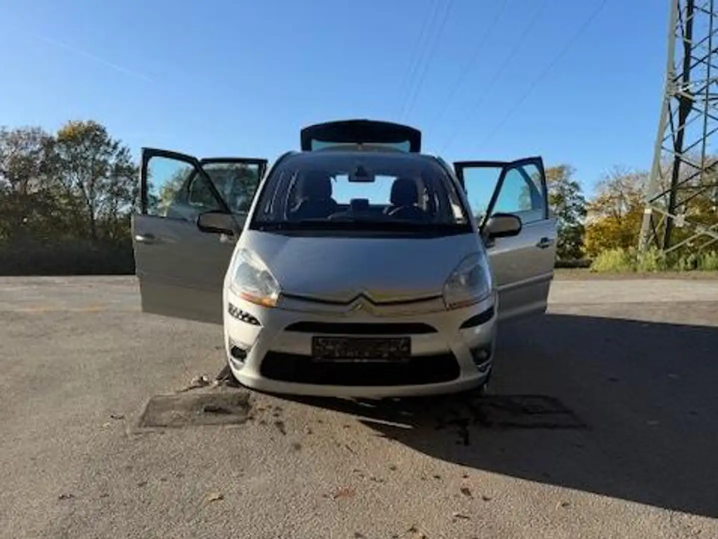 Citroen C4 Picasso Klimaautomatik, Alufelgen, Tempomat Gris - 1