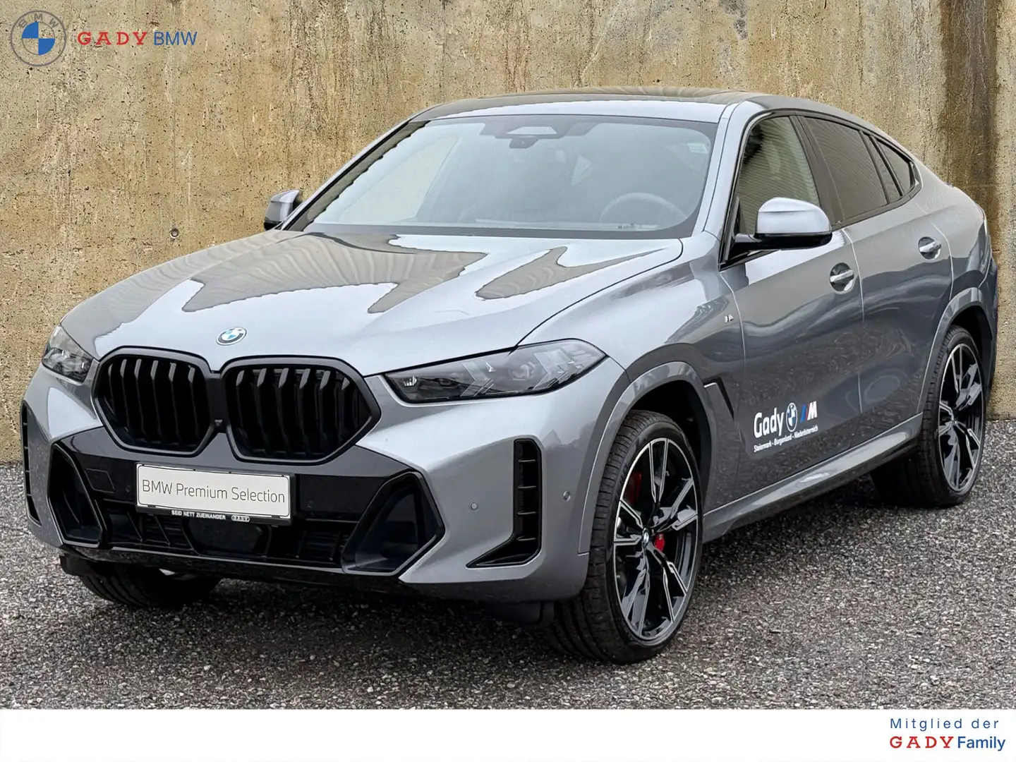 BMW X6 xDrive30d M-Sportpaket Pro Grau - 1
