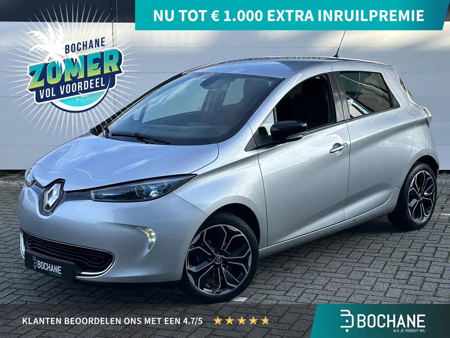 Renault ZOE R110 Limited 41 kWh (Huuraccu) (Hoge Instap) Parke Grigio - 1