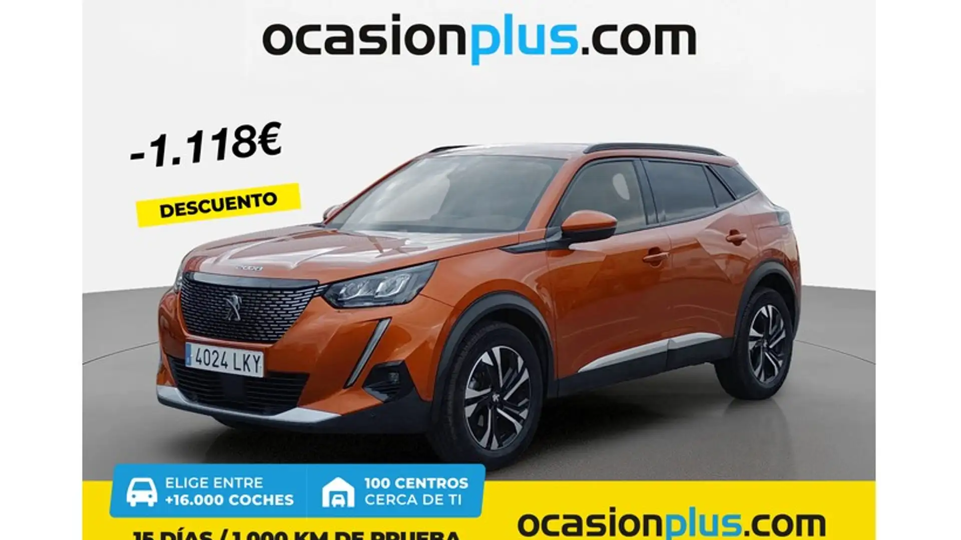 Peugeot 2008 1.5BlueHDi S&S Allure 100 Orange - 1